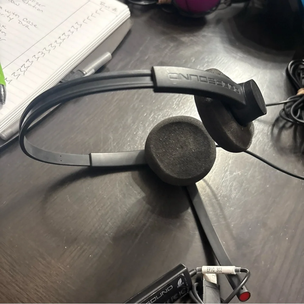 Addasound Epic 302 Wired USB Mono Headset Tested and Working